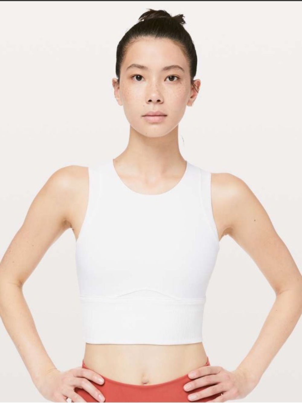 Lululemon Kick Serve Bra Texture
White